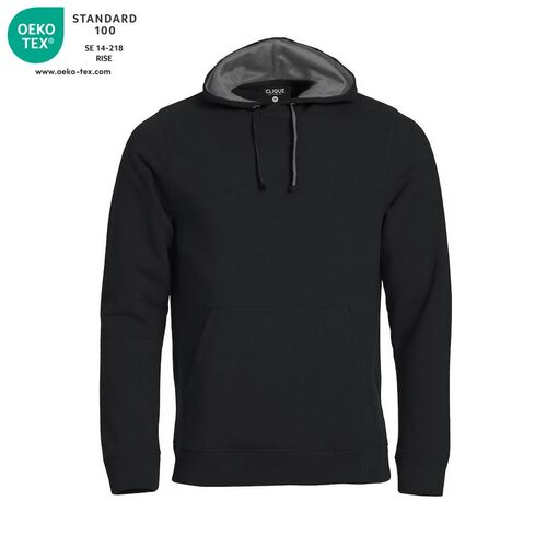 Sudadera con capucha Mod. CLASSIC HOODY Negro (99) Talla XS