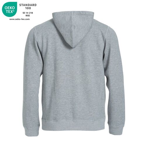 Sudadera con capucha Mod. CLASSIC HOODY Gris jaspeado (95) Talla XS