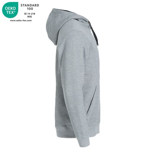 Sudadera con capucha Mod. CLASSIC HOODY Gris jaspeado (95) Talla XS