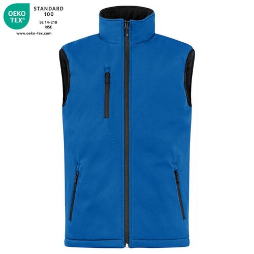 Chaleco softshell acolchado Mod. PADDED SOFTSHELL VEST Azul real (55) Talla S