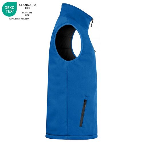 Chaleco softshell acolchado Mod. PADDED SOFTSHELL VEST Azul real (55) Talla S