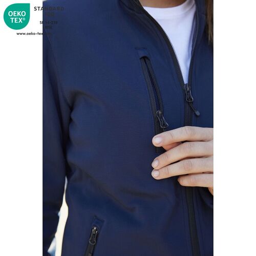 Chaqueta softshell acolchada Mod. PADDED SOFTSHELL Azul oscuro (580) Talla L