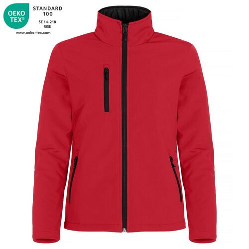 Chaqueta softshell acolchada Mod. PADDED SOFTSHELL LADY Rojo (35) Talla XS