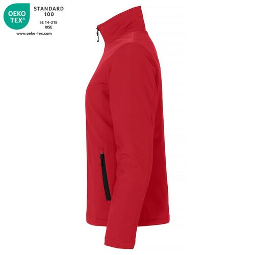 Chaqueta softshell acolchada Mod. PADDED SOFTSHELL LADY Rojo (35) Talla XS