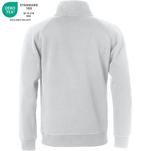 Sudadera de media cremallera Mod. HALF ZIP Blanco (00) Talla XS