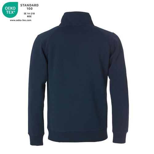 Sudadera de media cremallera Mod. HALF ZIP Azul oscuro (580) Talla XS