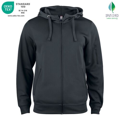 Sudadera Mod. BASIC ACTIVE HOODY FULL ZIP Negro (99) Talla M