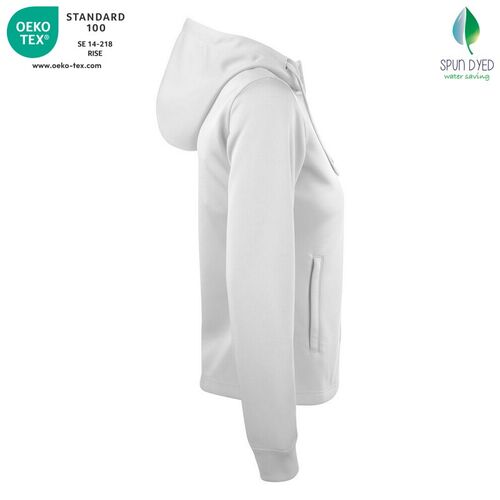 Sudadera Mod. BASIC ACTIVE HOODY FULL ZIP LADIES Blanco (00) Talla M