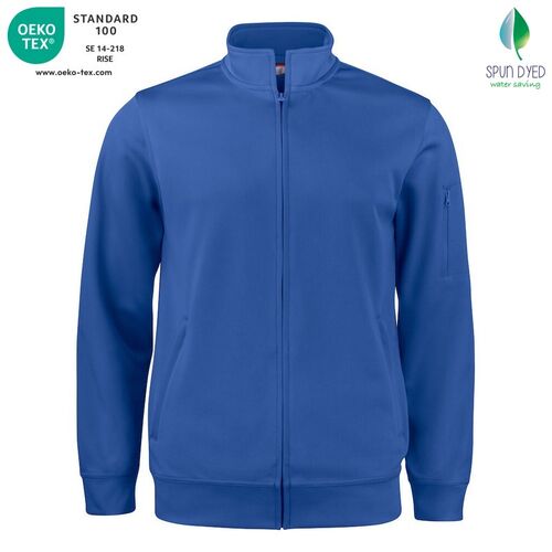 Sudadera Mod. BASIC ACTIVE CARDIGAN Azul real (55) Talla 3XL