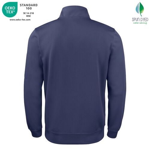 Sudadera Mod. BASIC ACTIVE HALF ZIP Azul oscuro (580) Talla XL