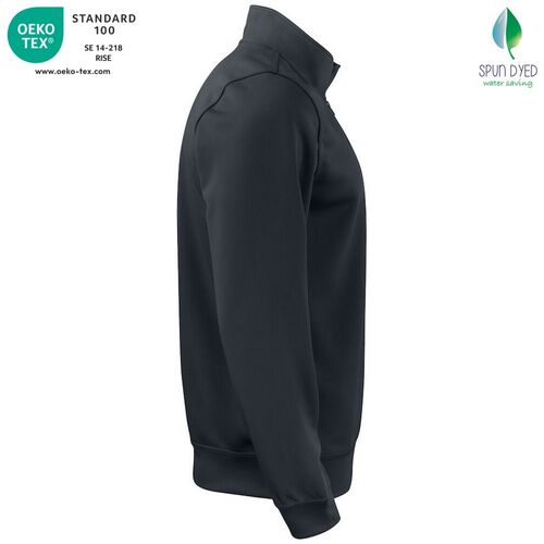 Sudadera Mod. BASIC ACTIVE HALF ZIP Negro (99) Talla M