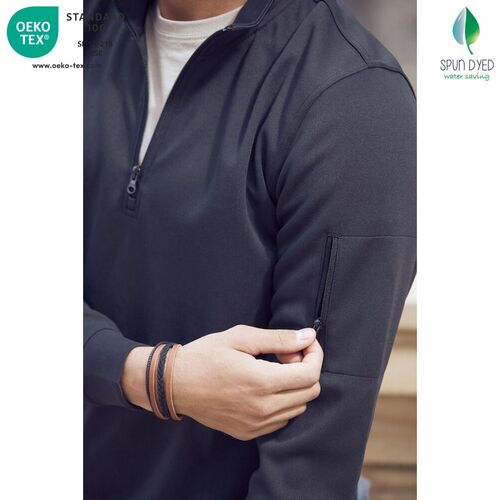 Sudadera Mod. BASIC ACTIVE HALF ZIP Negro (99) Talla M