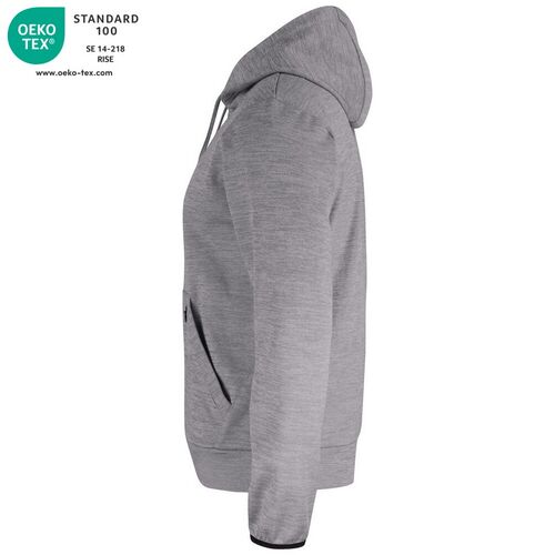 Sudadera con capucha Mod. OAKDALE Gris jaspeado (95) Talla XXL