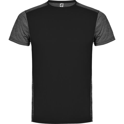 Camiseta técnica Mod. ZOLDER KIDS (02243) Negro / Negro vigoré Talla 16