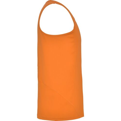 Camiseta técnica de tirantes Mod. ANDRE KIDS (223) Naranja Flúor Talla 11/12