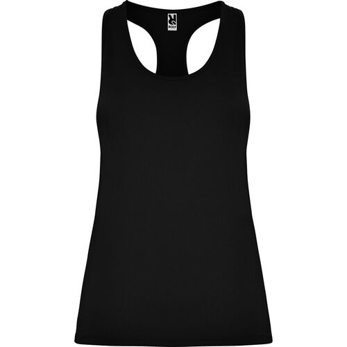 Camiseta de tirantes para chica Mod. AIDA KIDS (02) Negro Talla 11/12