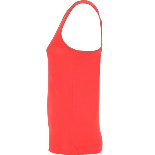 Camiseta de tirantes para chica Mod. AIDA KIDS (234) Coral Flúor Talla 11/12