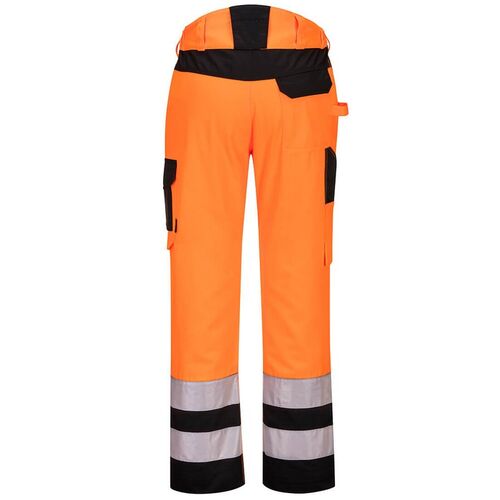 Pantalón de alta visibilidad Mod. SERVICE PW2 Naranja Fluor / Negro Talla 34