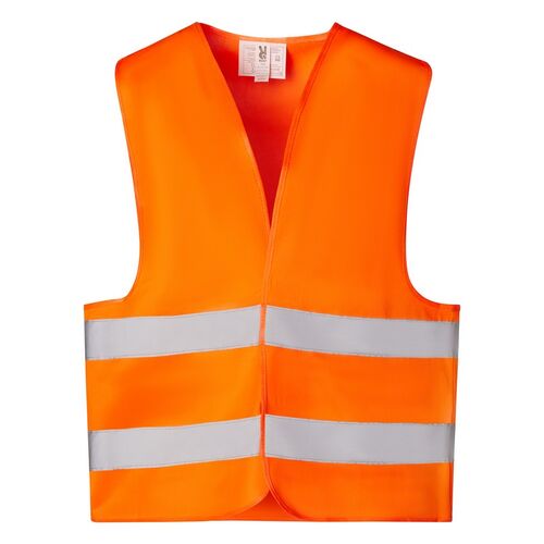 Chaleco bsico de alta visibildiad Mod. SIRIO (223) Naranja Flor Talla XL/XXL