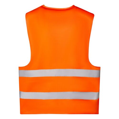 Chaleco bsico de alta visibildiad Mod. SIRIO (223) Naranja Flor Talla XL/XXL