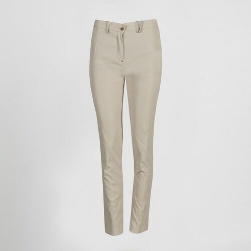 Pantaln chino de mujer Mod. T400 (110) Beige Talla 42