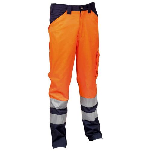 Pantaln de alta visibilidad Mod. ENCKE Clase 2 Naranja Fluor Talla M