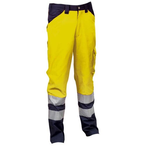 Pantaln de alta visibilidad Mod. ENCKE Clase 2 Amarillo Fluor Talla S