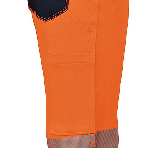 Pantalón AV elástico Mod. GUATIRE Naranja Fluor Talla 38