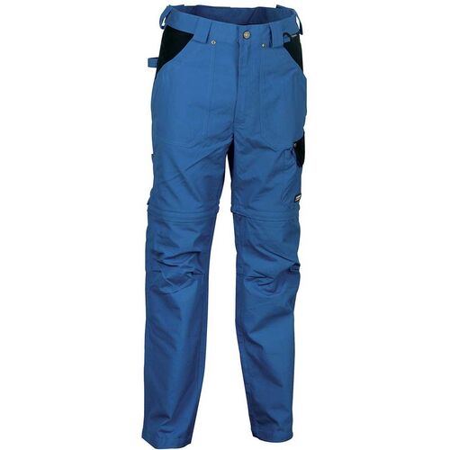 Pantalón desmontable canvas Mod. HELSINKI Azul Royal Talla 44