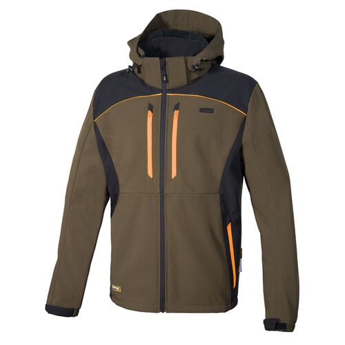 Softshell forestal Mod. KLARBO Fango / Naranja Talla 52