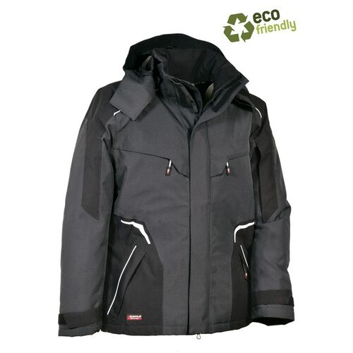 Cazadora acolchada impermeable con COFRA-TEX Mod. IGARKA Gris Talla 54