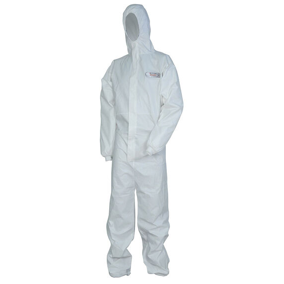 Buzo desechable Mod. DEFENSIVE Categoras 5/6 Blanco Talla M