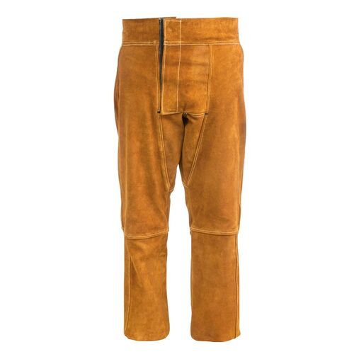 Pantalón para soldador de serraje 1,9 mm Marrón Talla M