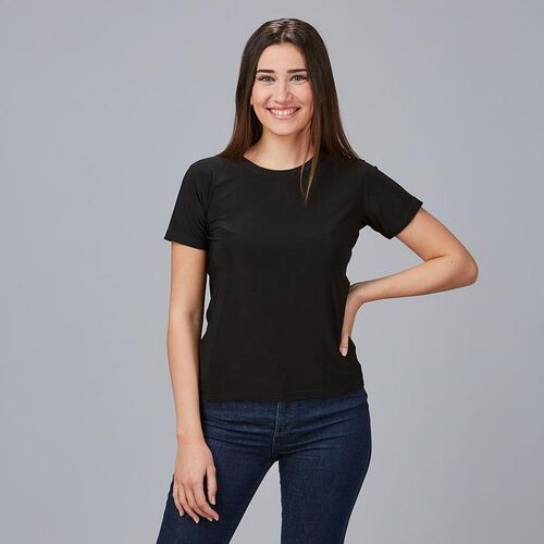 Camiseta elstica de mujer Mod. SABINA (001) Negro Talla XS