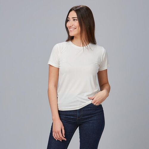 Camiseta elstica de mujer Mod. SABINA (101) Blanco Talla XS