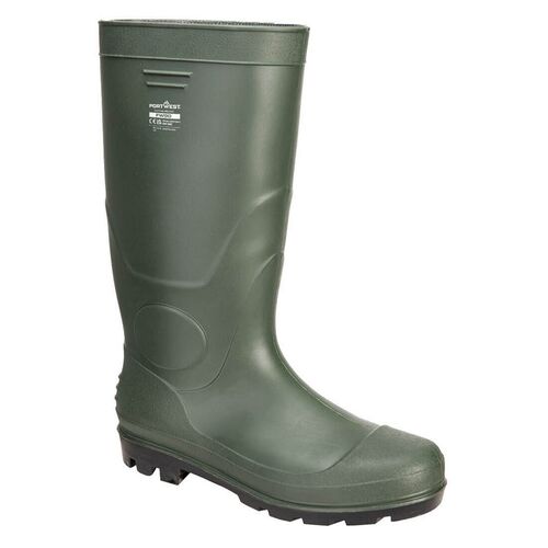 Bota de agua sin seguridad Mod. FW90 Verde Botella Talla 39