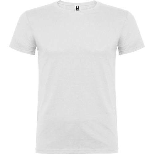 Camiseta de manga corta Mod. BEAGLE (01) Blanco Talla XS