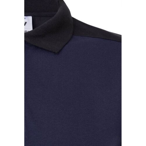 Polo bicolor stretch Mod. 105519S Azul Marino (1) Talla M