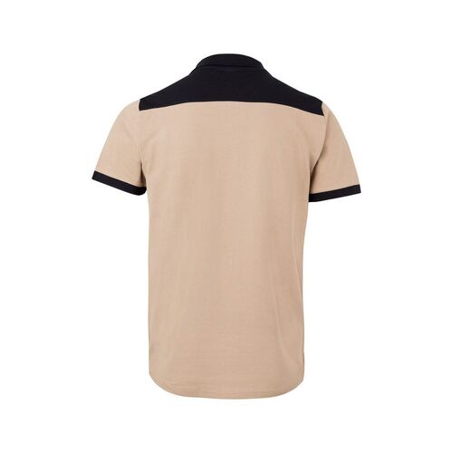 Polo bicolor stretch Mod. 105519S Beige (6) Talla XS