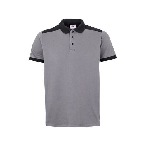 Polo bicolor stretch Mod. 105519S Gris (8) Talla L