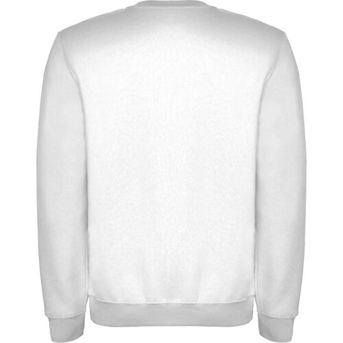 Sudadera con cuello redondo Mod. CLSICA (117) Blanco Ceniza Vigor Talla XS