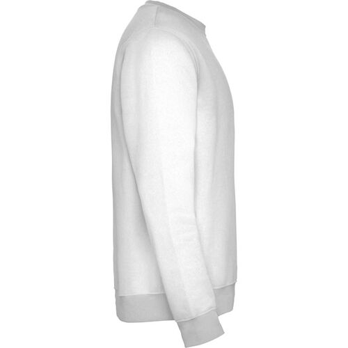 Sudadera con cuello redondo Mod. CLSICA (117) Blanco Ceniza Vigor Talla XS