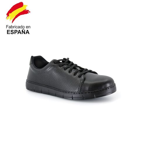 Zapato de trabajo Mod. KAMBO HOLE O1 CI SR HI FO HRO Negro Talla 46