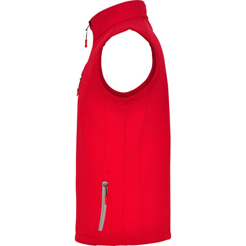 Chaleco softshell Mod. NEVADA (60) Rojo  Talla S