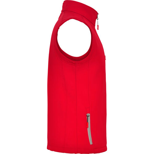 Chaleco softshell Mod. NEVADA (60) Rojo  Talla S