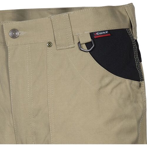 Pantalón multibolsillos 100% algodón canvas Mod. DUBLIN Beige Talla 38