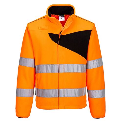 Polar de alta visibilidad Mod. PW2 Naranja Fluor / Negro Talla S