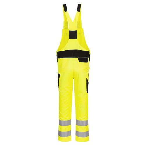 Peto de alta visibilidad Mod. PW2 Amarillo Fluor / Negro Talla M