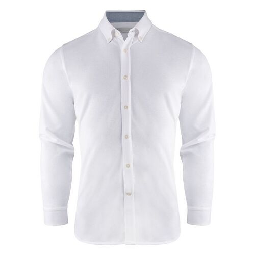 Camisa de caballero Mod. BURLINGHAM (100) Blanco Talla S