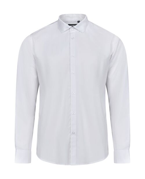 Camisa de caballero manga larga Mod. 405009 Blanco (7) Talla S